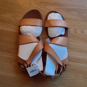 brand new american eagle strappy sandals